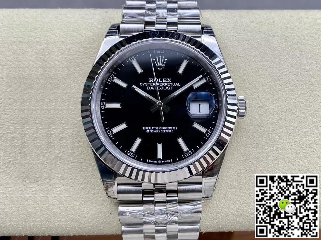 Replica R01ex Datejust M126334-0018 1:1 Best Edition VS Factory Black Dial