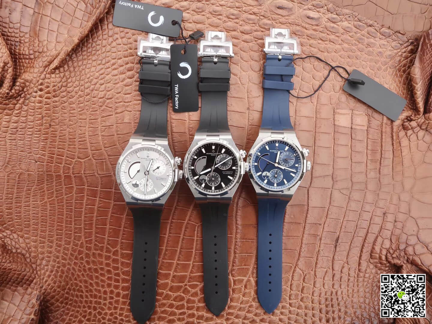 Replica Vacheron C0nstan1n Overseas 47450/B01A-9226 1:1 Best Edition TWA Factory White Dial