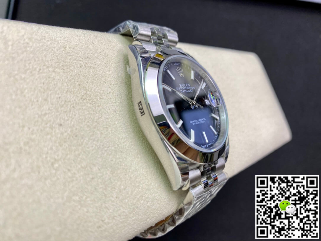 Replica R01ex Datejust M126300-0012 1:1 Best Edition EW Factory Black Dial