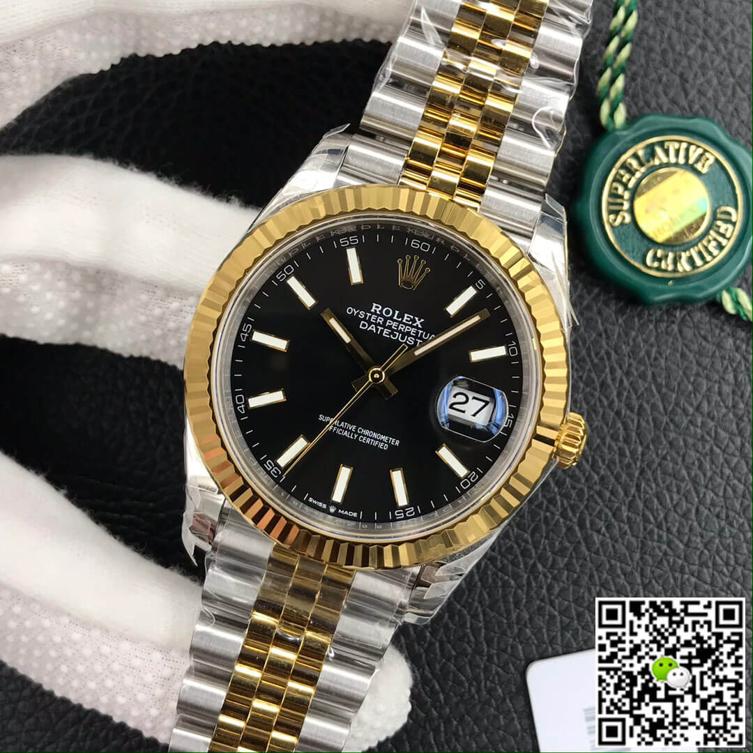 Replica R01ex Datejust M126333-0014 1:1 Best Edition VS Factory Black Dial
