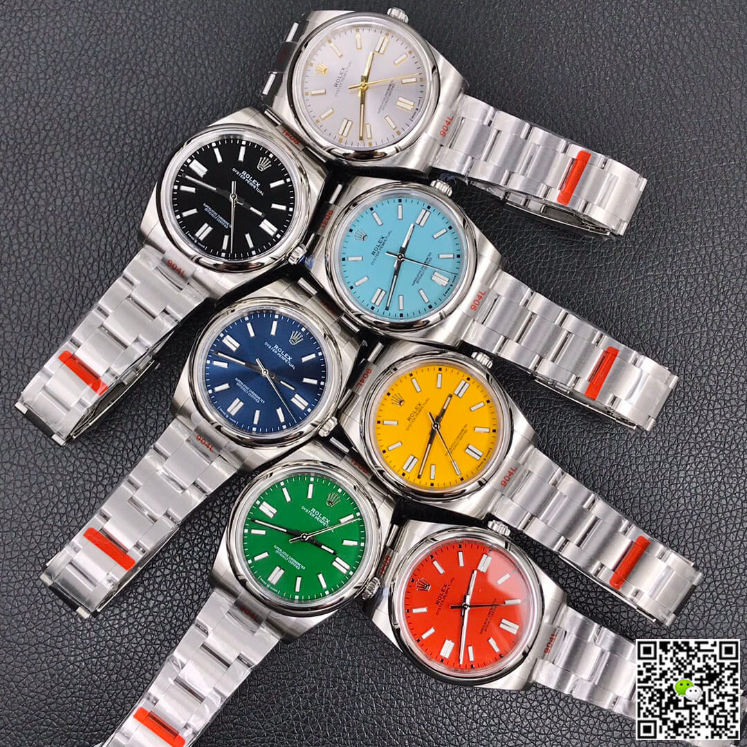 Replica R01ex Oyster Perpetual M124300-0002 41MM 1:1 Best Edition EW Factory Stainless Steel