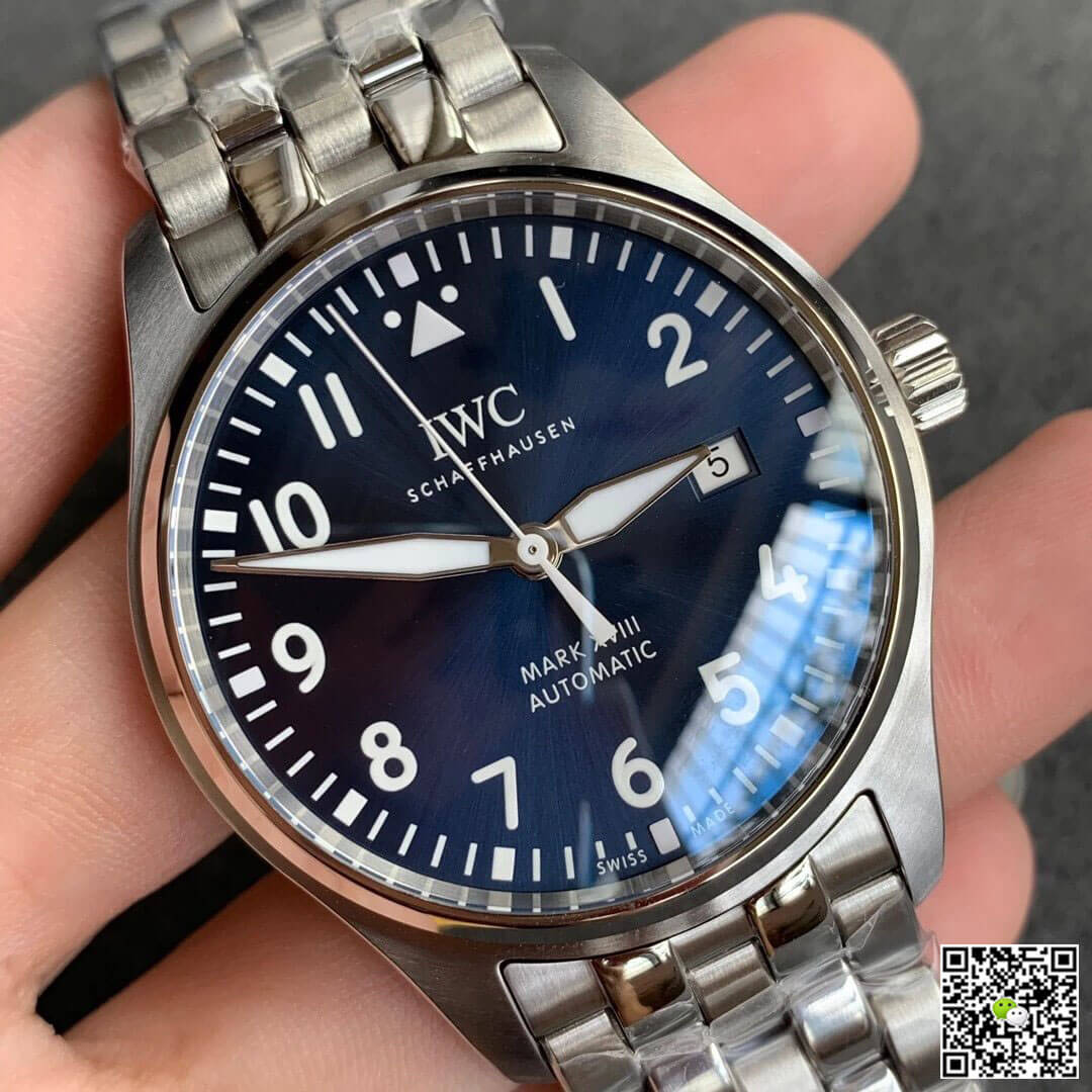Replica IWC Pilot IW327014 1:1 Best Edition V7 Factory Blue Dial