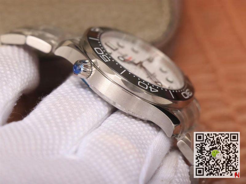 Replica 0me*ga Seamaster 210.30.42.20.04.001 300M 1:1 Best Edition VS factory White Ceramic Dial Swiss 8800