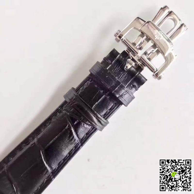 Pat*k Phi1i*pe Replica Tourbillon Moonphase 1:1 Best Edition Swiss Tourbillon Skeleton and White Dial