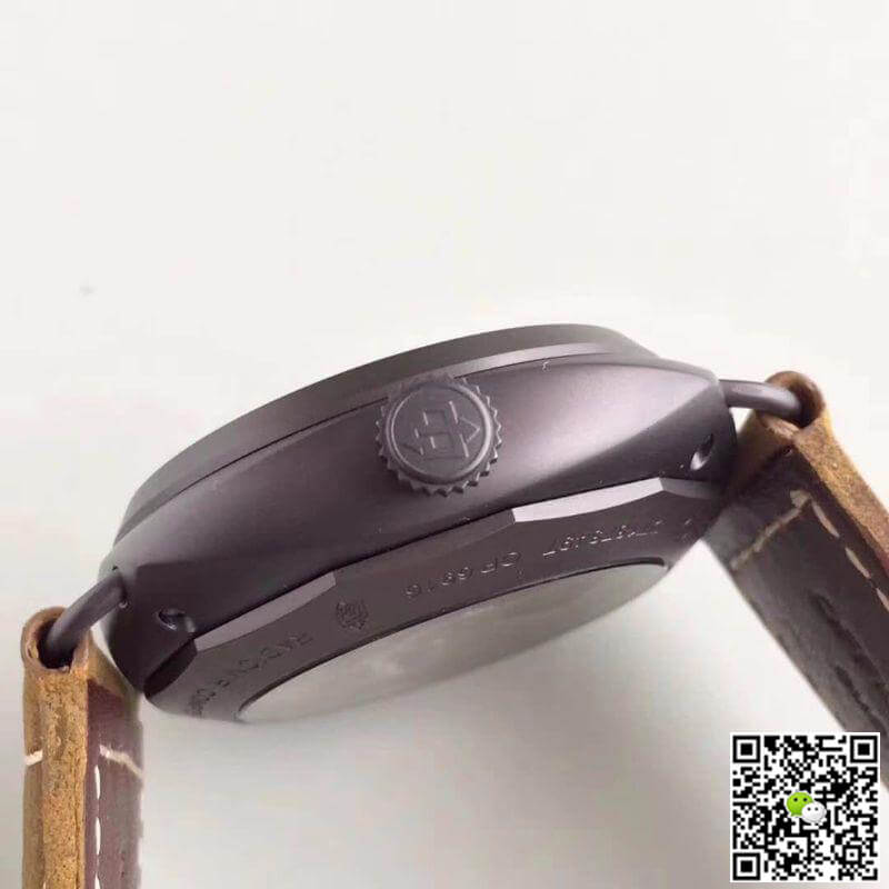 Pa*e*a1 Replica Radiomir PAM505 VS Factory 1:1 Best Edition Swiss ETA P9000 S*perlumed Gray Dial