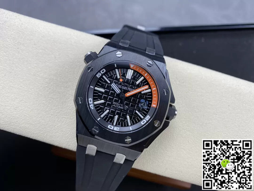 Replica Audemars P1g*et Royal Oak Offshore 15707CE.OO.A002CA.01 1:1 Best Edition APS Factory Black Dial