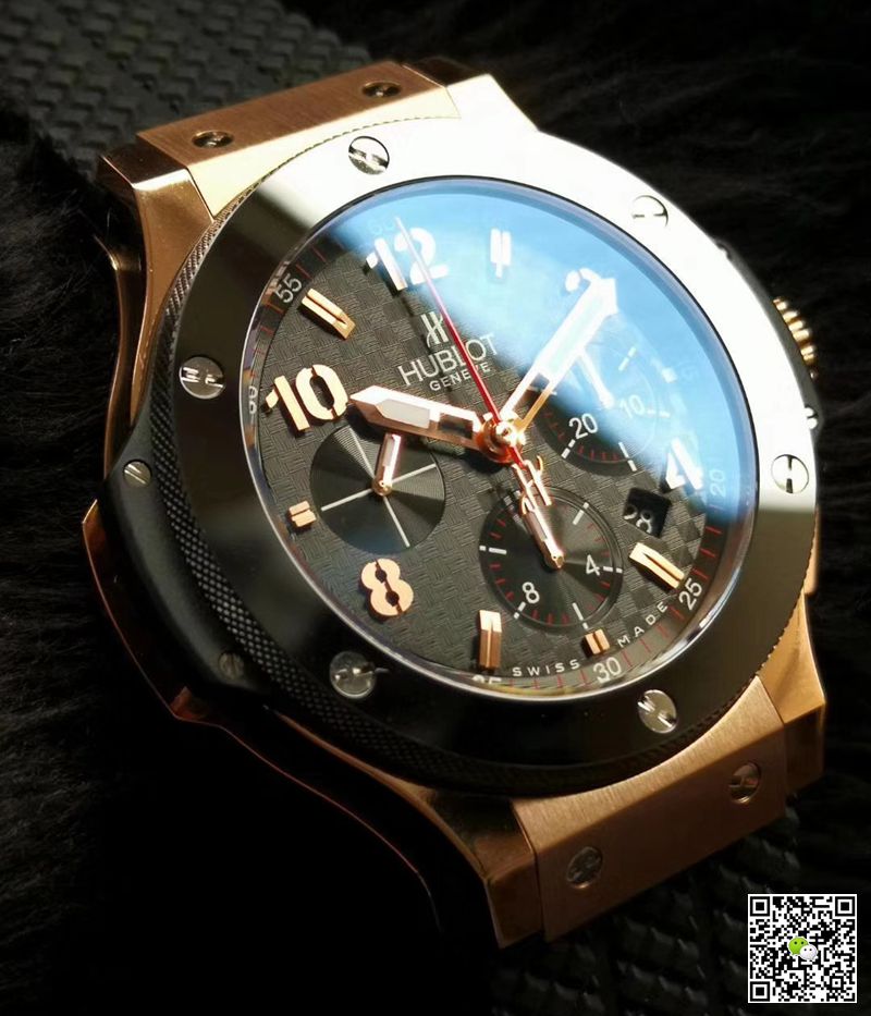 Replica Hublot Big Bang 301.PB.131.RX 1:1 Best Edition V6 Factory Rose Gold Swiss HUB4100
