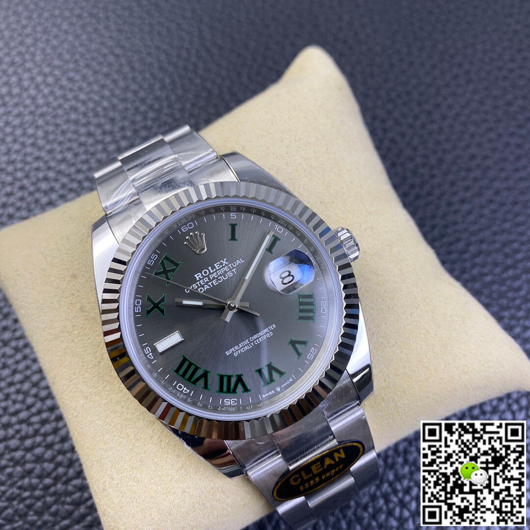Replica R01ex Datejust M126334-0021 1:1 Best Edition Clean Factory Grey Dial