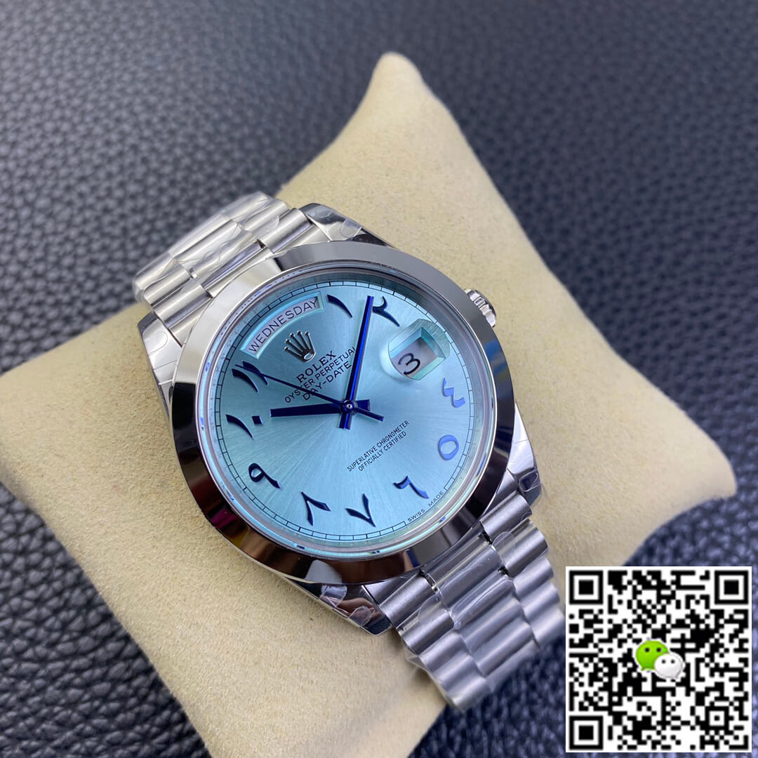 Replica R01ex Day Date 1:1 Best Edition BP Factory Stainless Steel Strap