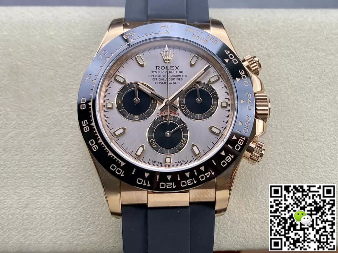 Replica R01ex Cosmograph Daytona M116515LN-0059 1:1 Best Edition Clean Factory Rubber Strap