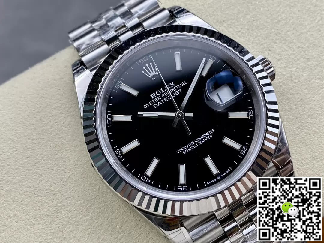 Replica R01ex Datejust M126334-0018 1:1 Best Edition VS Factory Black Dial
