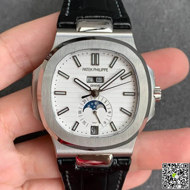 Replica Pat*k Phi1i*pe Nautilus 5726/1A-010 1:1 Best Edition GR Factory Leather Strap