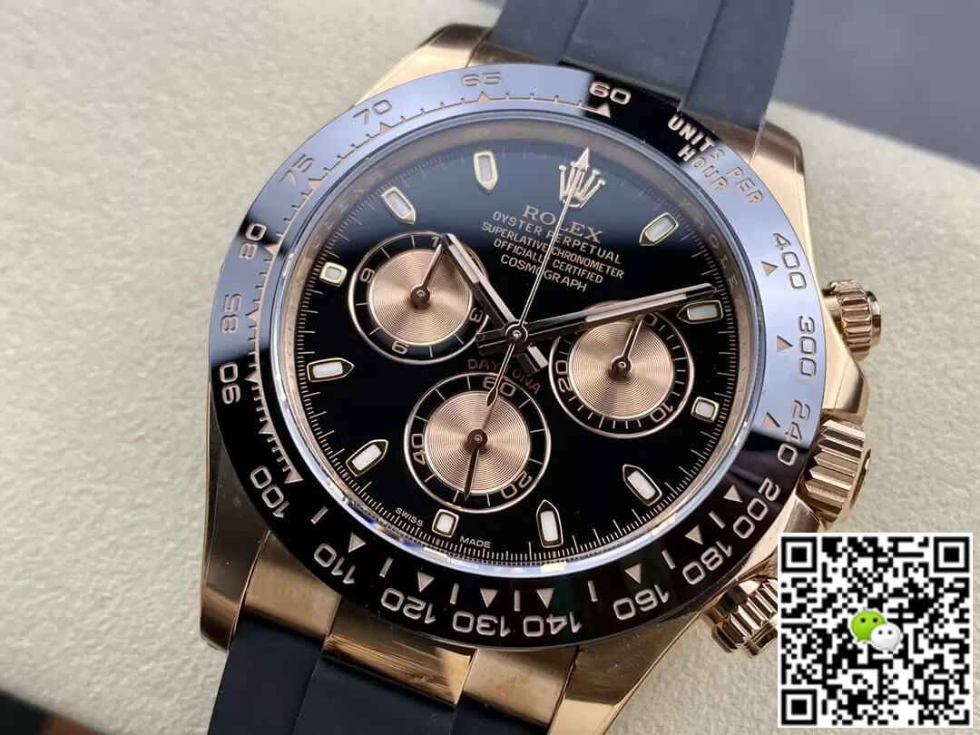 Replica R01ex Cosmograph Daytona M116515LN-0017 1:1 Best Edition Clean Factory Black Dial
