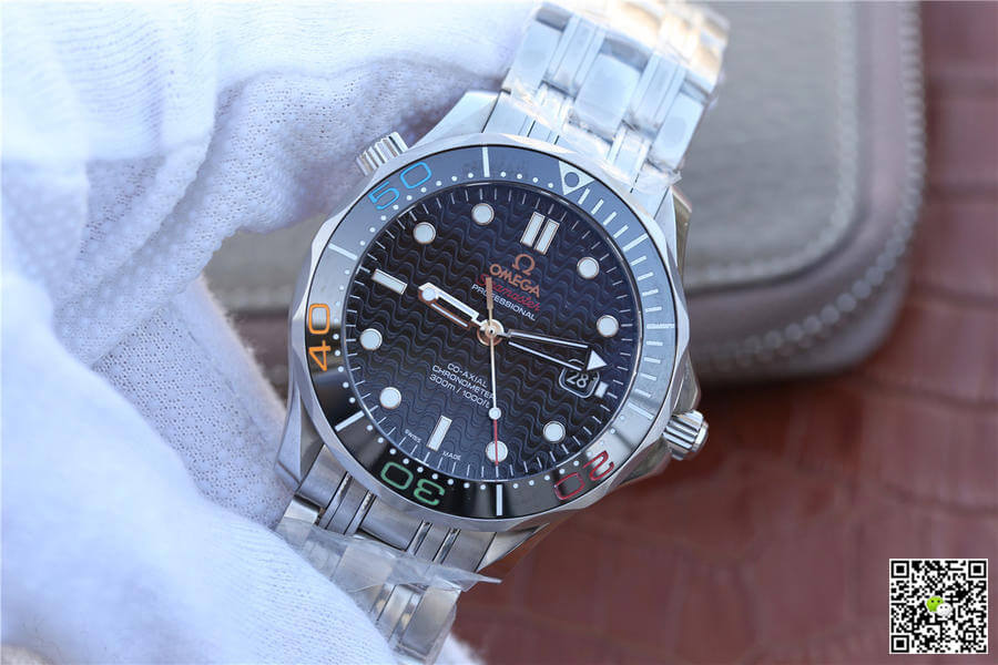 Replica 0me*ga Seamaster Diver 300M 522.30.41.20.01.001 1:1 Best Edition V6 Factory Black Dial
