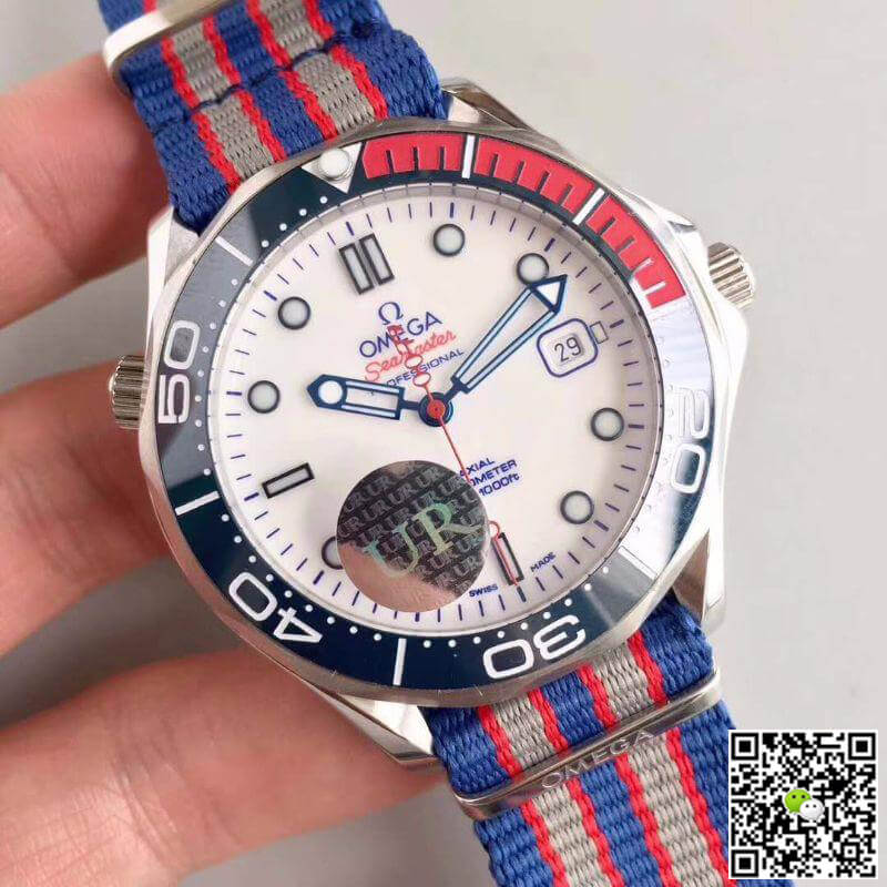 Replica 0me*ga Seamaster Diver 300M 212.32.41.20.04.001 UR Factory 1:1 Best Edition Swiss ETA2824