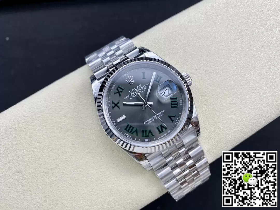 Replica R01ex Datejust M126234-0045 36MM 1:1 Best Edition VS Factory Gray Dial