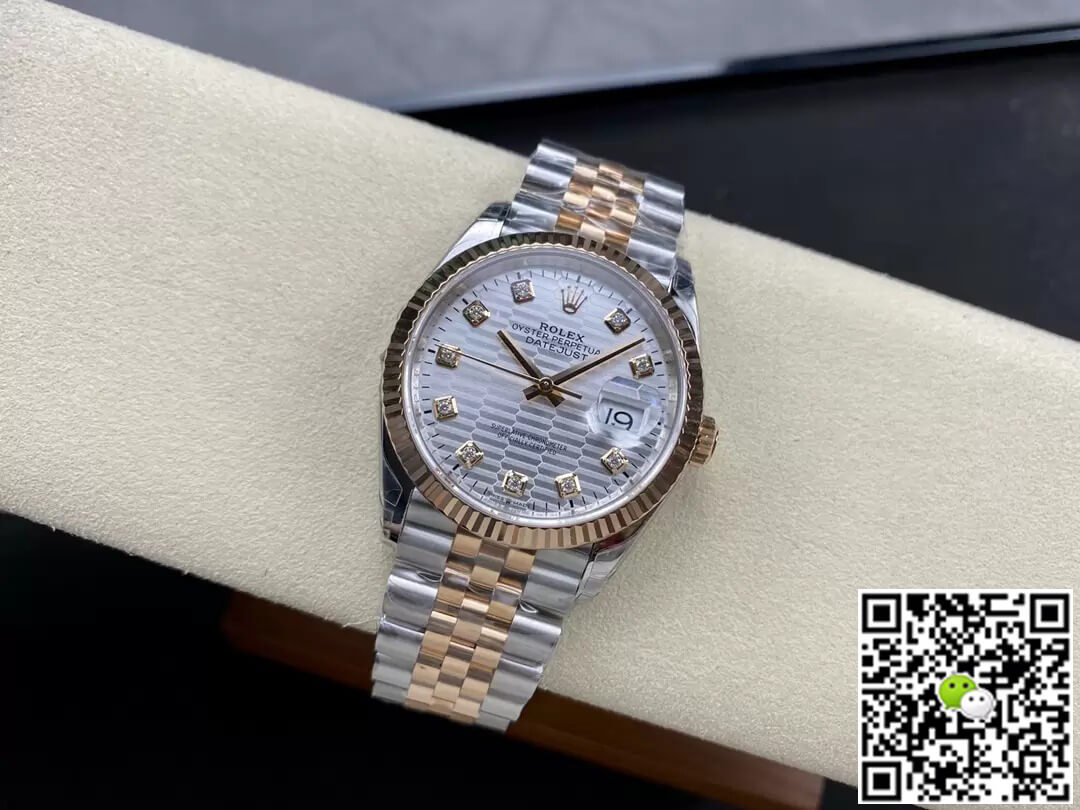 Replica R01ex Datejust M126231-0039 36MM 1:1 Best Edition VS Factory Silver Dial