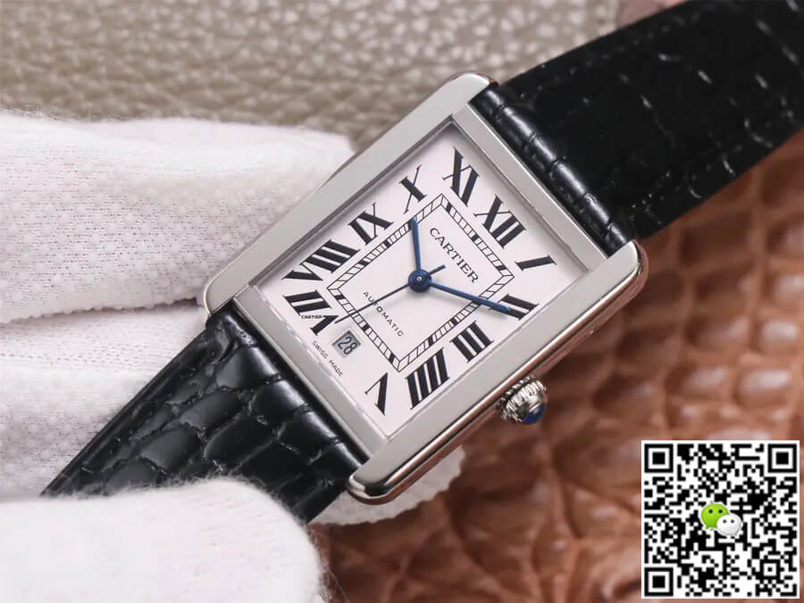 Replica Ca*t1er Tank WSTA0029 1:1 Best Edition V9 Factory White Dial