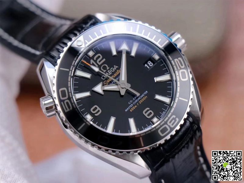 Replica 0me*ga Seamaster 215.33.40.20.01.001 Planet Ocean 600M 1:1 Best Edition VS Factory Black Dial Swiss ETA8800