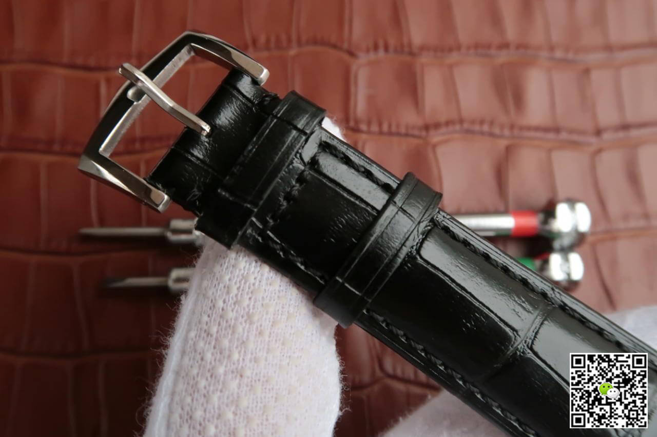 Replica Pat*k Phi1i*pe Grand Complications 5205R-001 1:1 Best Edition KM Factory Cowhide Strap