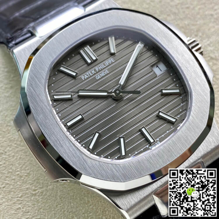 Replica Pat*k Phi1i*pe Nautilus 5711G-001 1:1 Best Edition 3K Factory Grey Dial