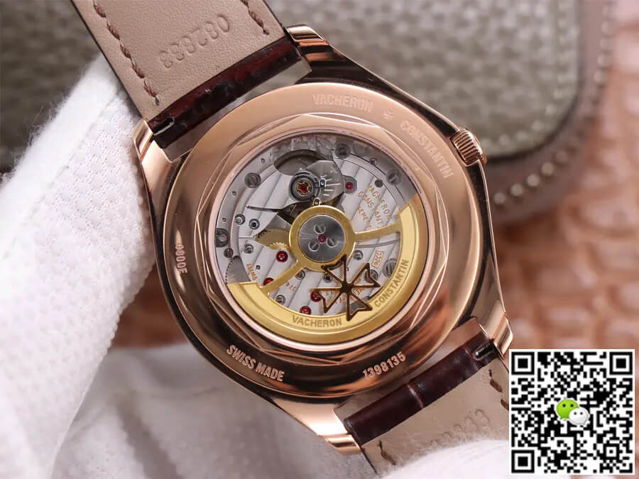 Replica Vacheron C0nstan1n Fiftysix 4600E/000R-B576 1:1 Best Edition ZF Factory Rose Gold