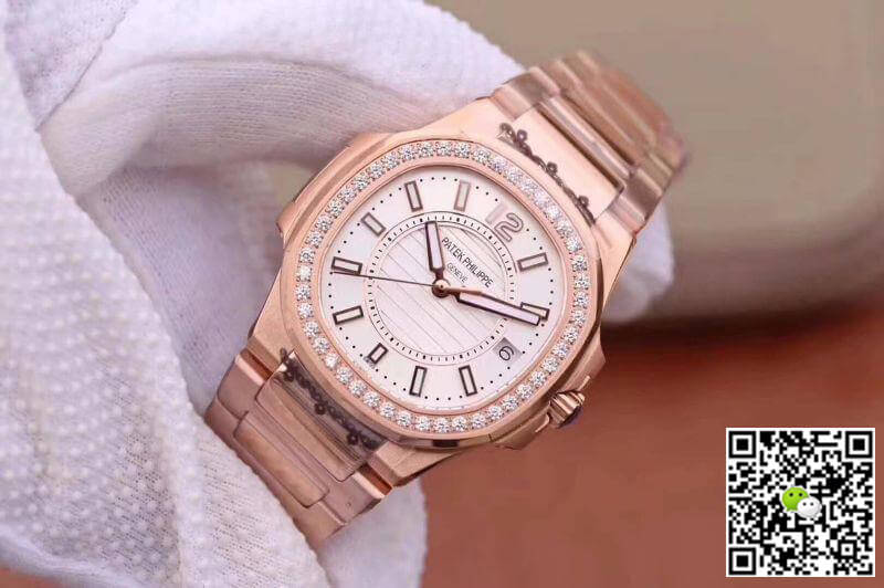 Replica Pat*k Phi1i*pe Nautilus Ladies 7010/1R-011 1:1 Best Edition Swiss Quartz E23-250 S C