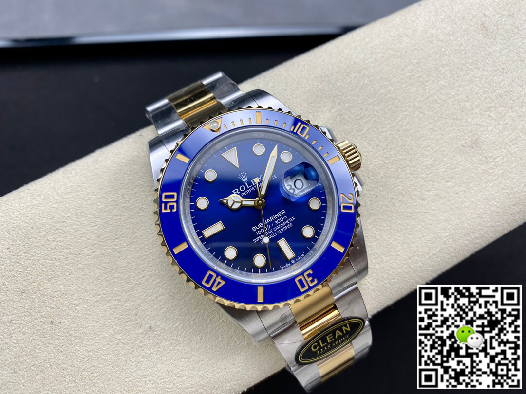 Replica R01ex Submariner M126613LB-0002 41MM 1:1 Best Edition Clean Factory Blue Dial