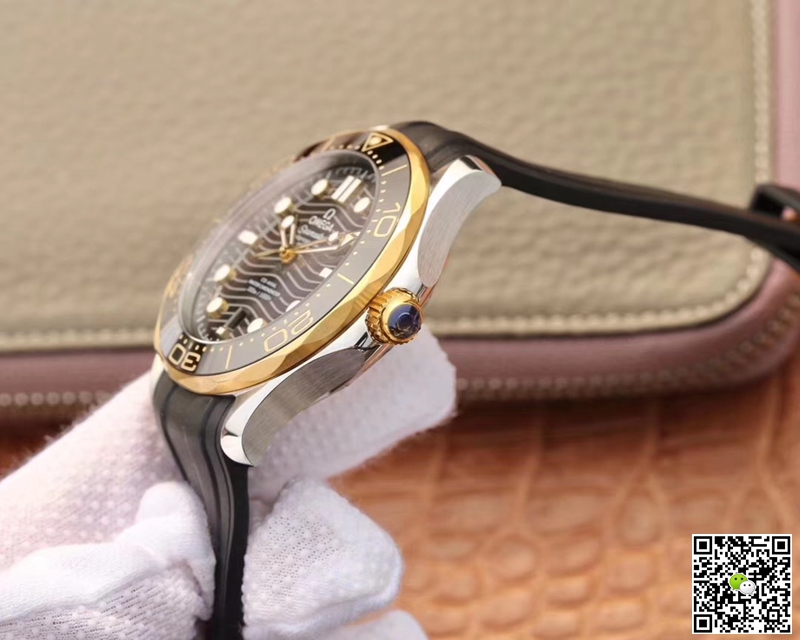 Replica 0me*ga Seamaster 210.22.42.20.01.001 1:1 Best Edition VS Factory Black Dial Swiss ETA8800