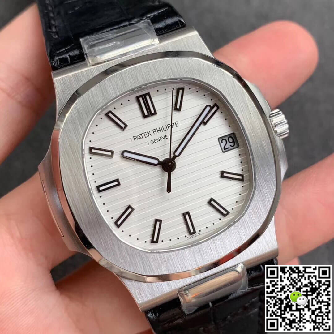 Replica Pat*k Phi1i*pe Nautilus 5711G 1:1 Best Edition PPF Factory V4 White Dial Swiss ETA324
