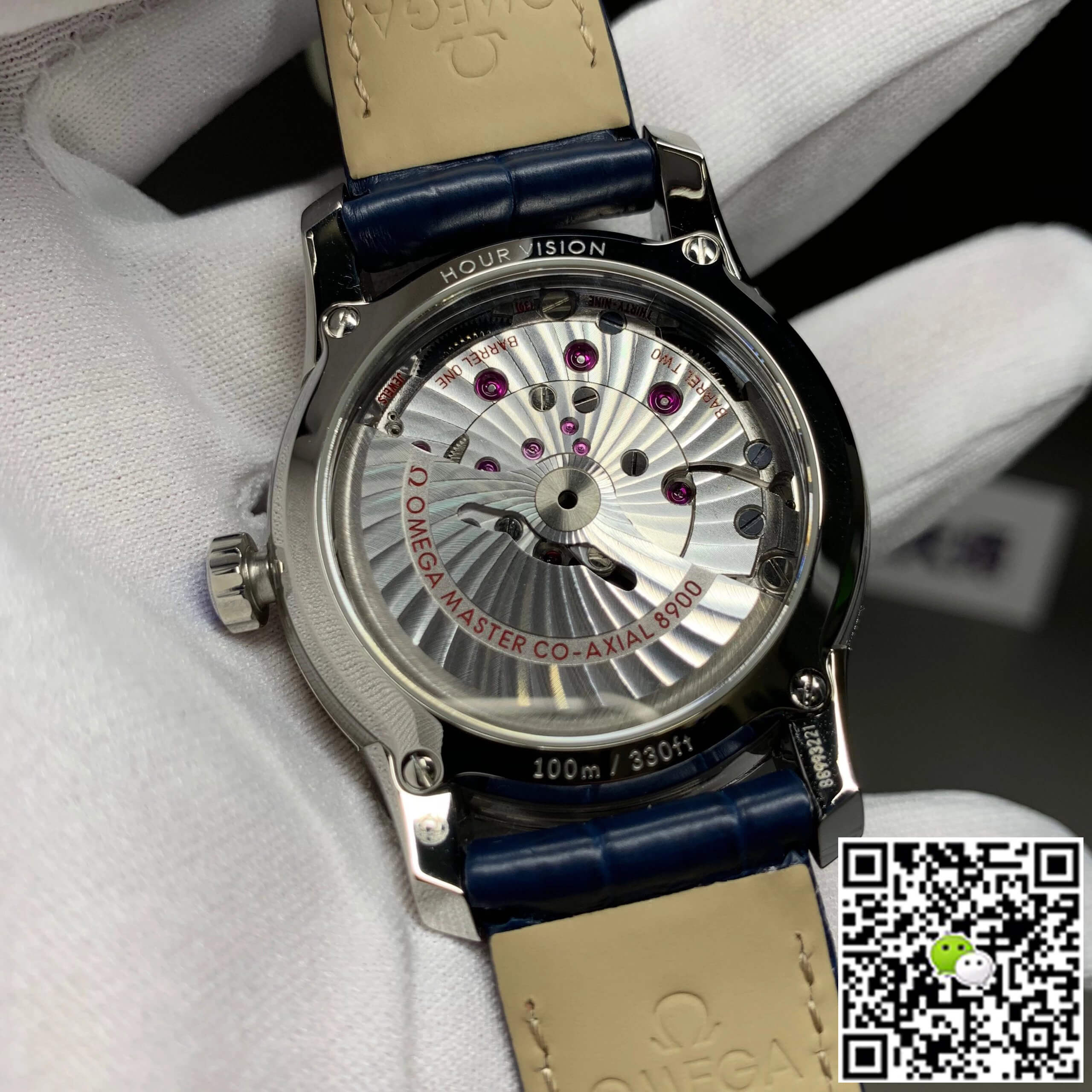 Replica 0me*ga De Ville 433.33.41.21.03.001 1:1 Best Edition VS Factory Blue Dial