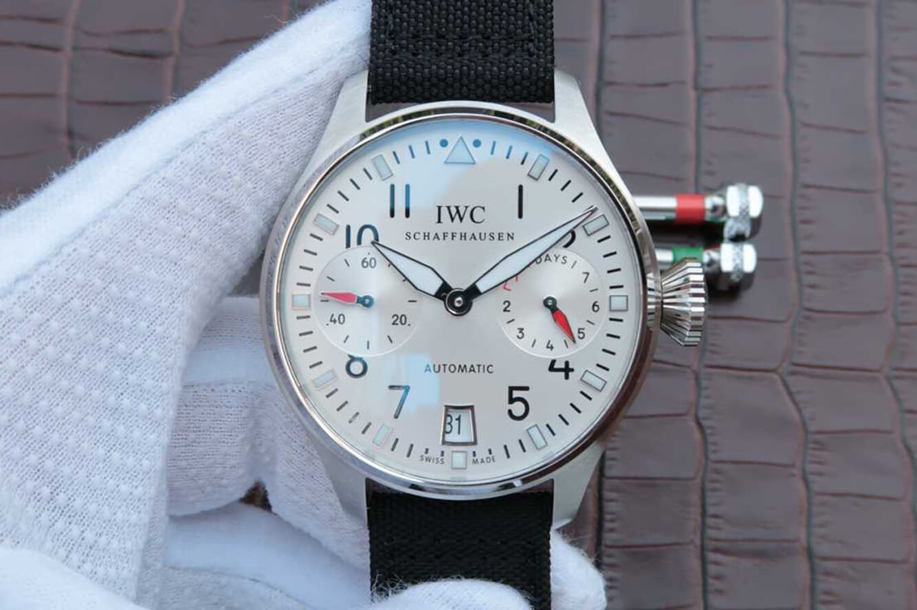 Replica IWC Pilot 3777 Limited Edition 1:1 Best Edition ZF Factory White Dial