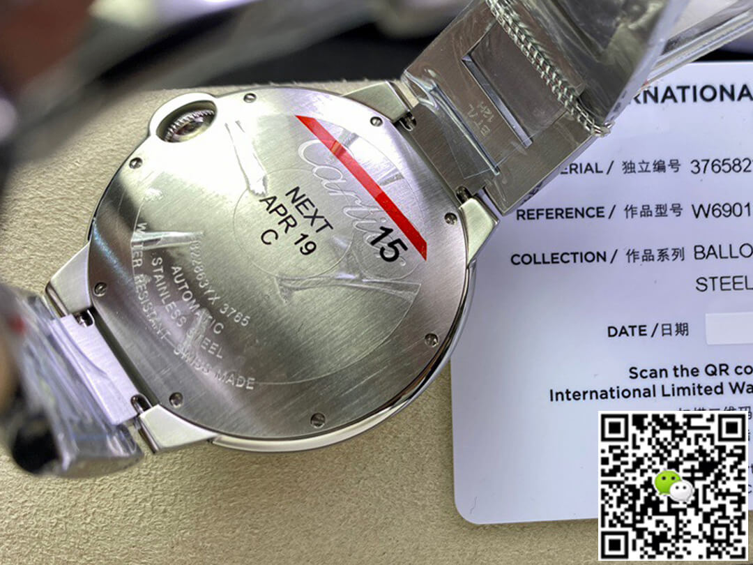 Replica Ballon Bleu De Ca*t1er 42MM W69012Z4 1:1 Best Edition 3K Factory White Dial