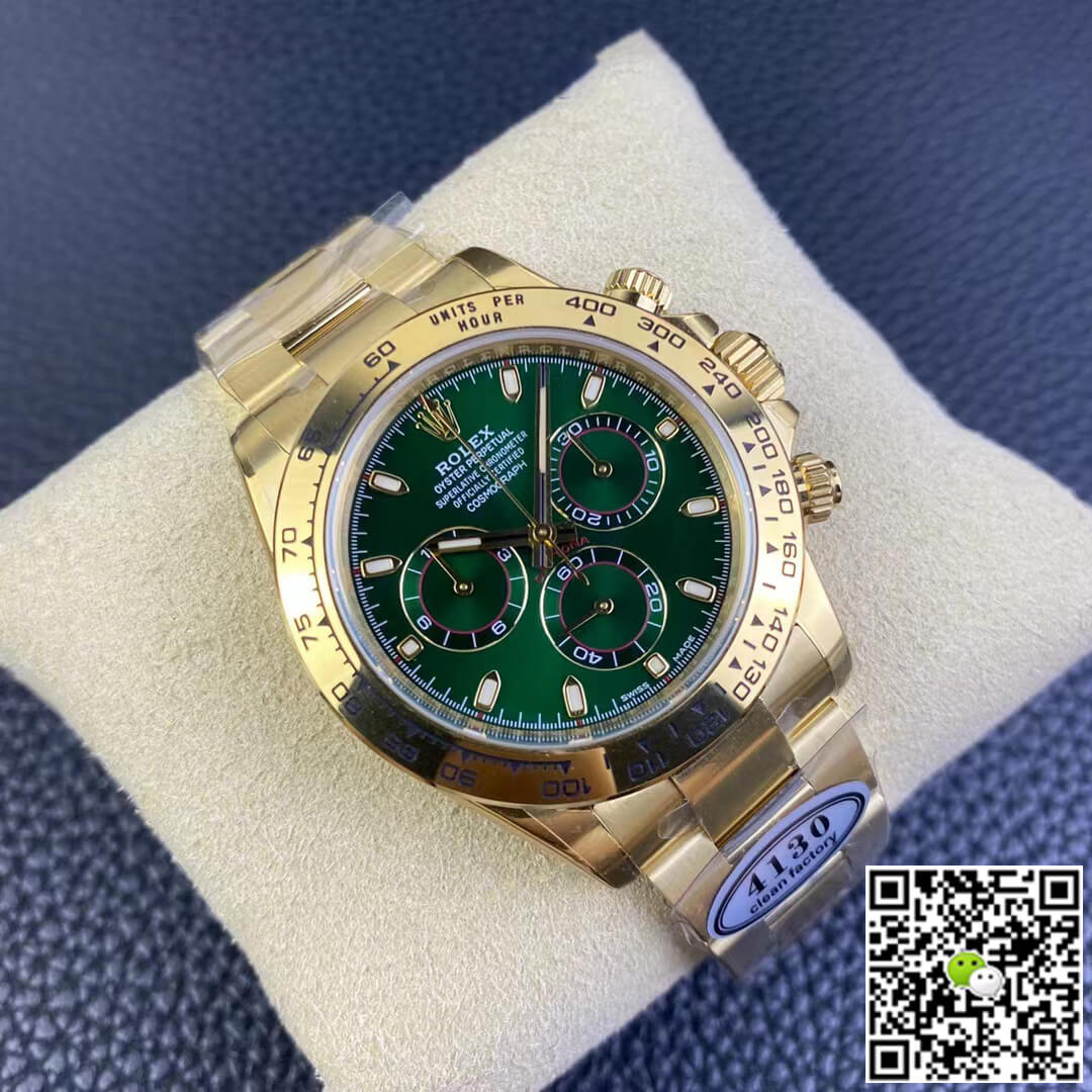 Replica R01ex Cosmograph Daytona M116508-0013 1:1 Best Edition Clean Factory Green Dial