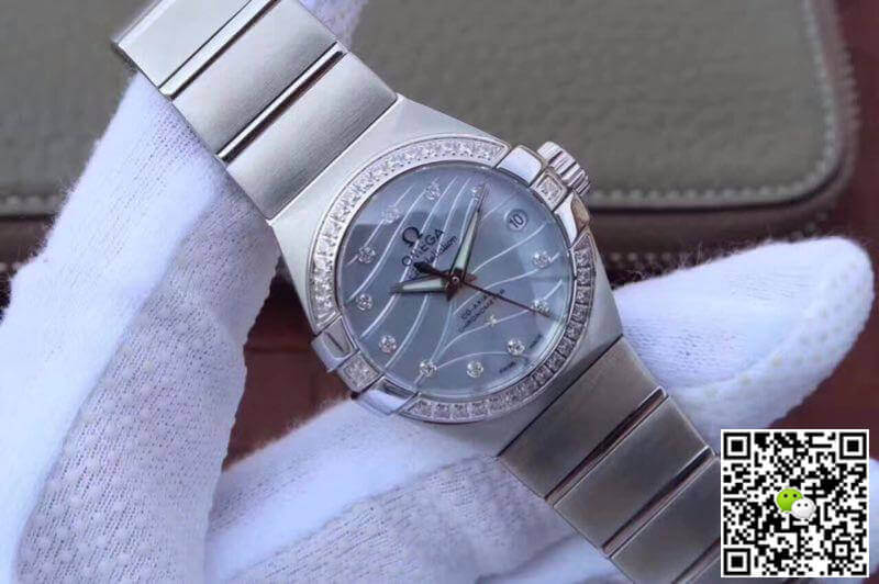 Replica 0me*ga Constellation Double Eagle Lady 27MM 3S Factory 1:1 Best Edition Swiss ETA8520