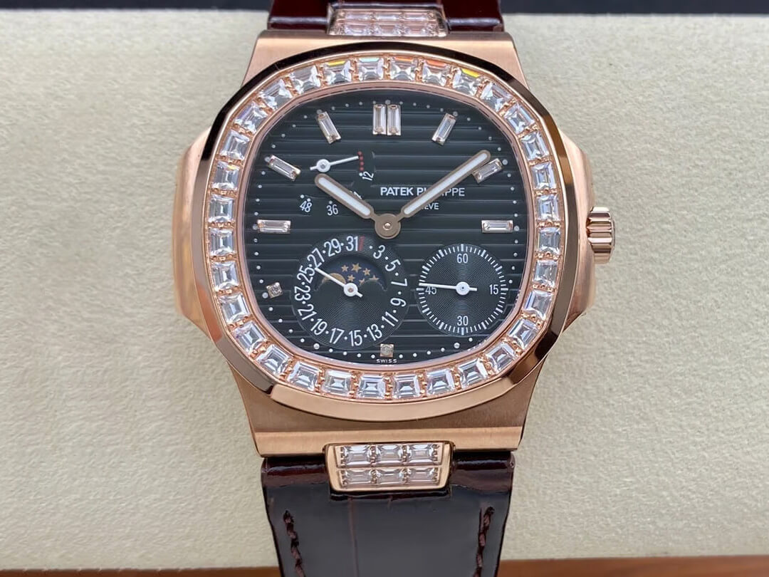 Replica Pat*k Phi1i*pe Nautilus 5724R-001 1:1 Best Edition GR Factory Black Dial