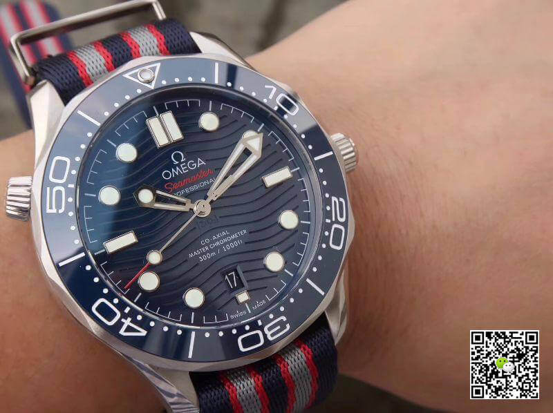 Replica 0me*ga Seamaster Diver 300m 210.30.42.20.03.001 VS Factory 1:1 Best Edition Swiss ETA2824