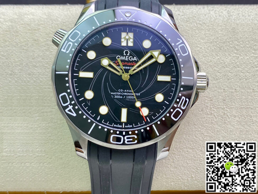 Replica 0me*ga Seamaster Diver 300M 210.22.42.20.01.004 1:1 Best Edition OR Factory Rubber Strap