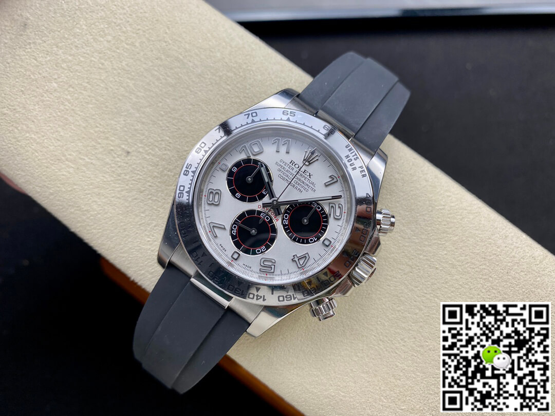 Replica R01ex Cosmograph Daytona 116519 1:1 Best Edition Clean Factory Silvery White Dial