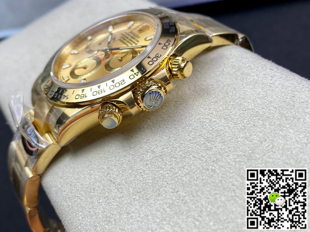 Replica R01ex Daytona M116508-0003 1:1 Best Edition BT Factory Gold Dial