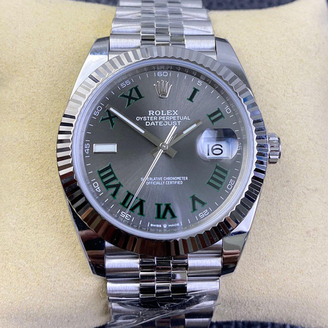 Replica R01ex Datejust M126334-0022 1:1 Best Edition Clean Factory Grey Dial