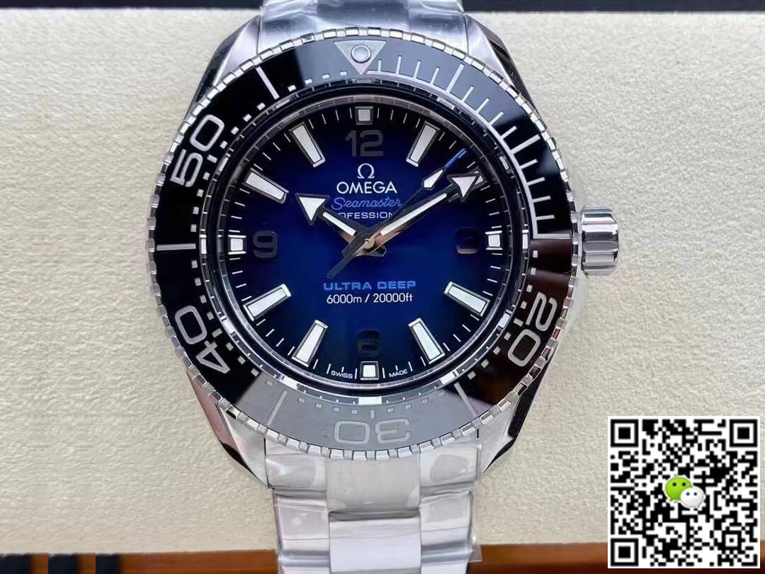Replica 0me*ga Seamaster 215.30.46.21.03.001 1:1 Best Edition VS Factory Blue Dial