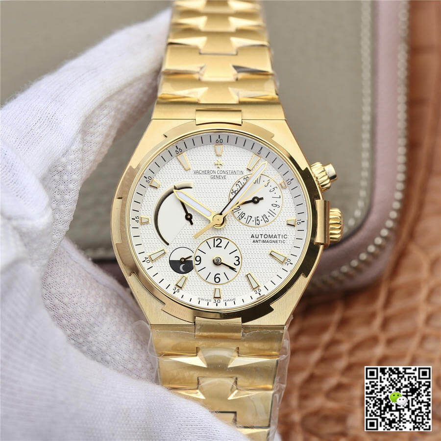 Replica Vacheron C0nstan1n Overseas 47450/B01J-9228 1:1 Best Edition TWA Factory 18K Yellow Gold