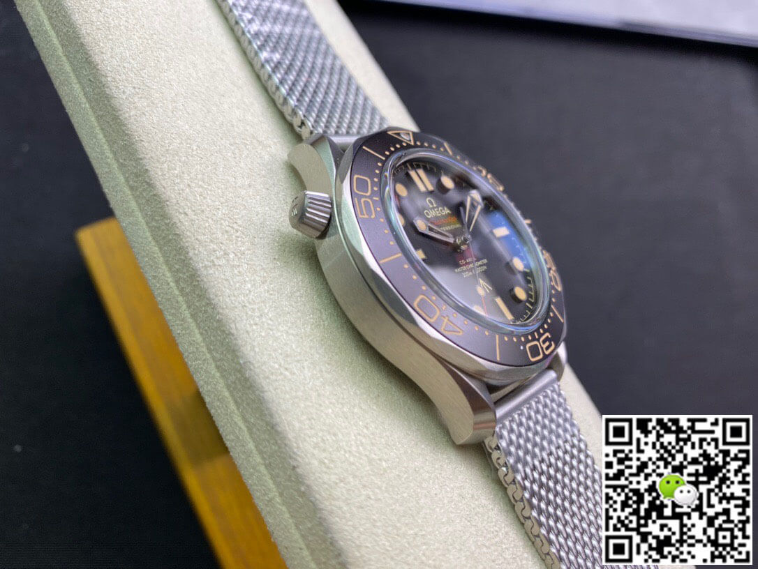 Replica 0me*ga Seamaster Diver 300M 007 Edition 210.90.42.20.01.001 1:1 Best Edition OR Factory Black Dial