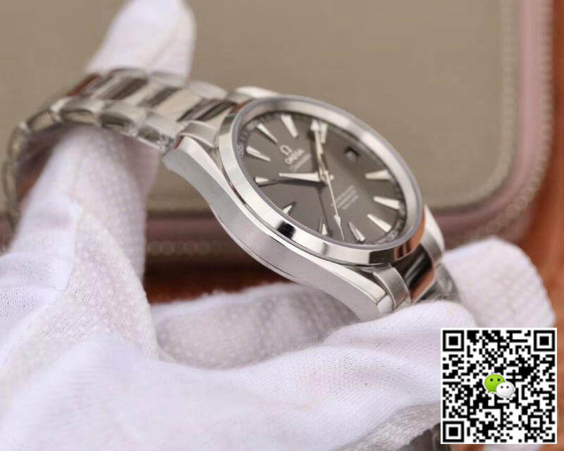 Replica 0me*ga Seamaster Aqua Terra 150M 231.10.42.21.02.002 VS Factory 1:1 Best Edition Swiss ETA8500 Grey Textured Dial