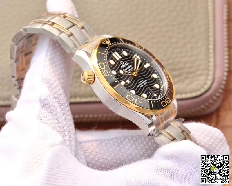 Replica 0me*ga Seamaster 210.20.42.20.01.002 1:1 Best Edition VS Factory Black Dial Swiss ETA8800