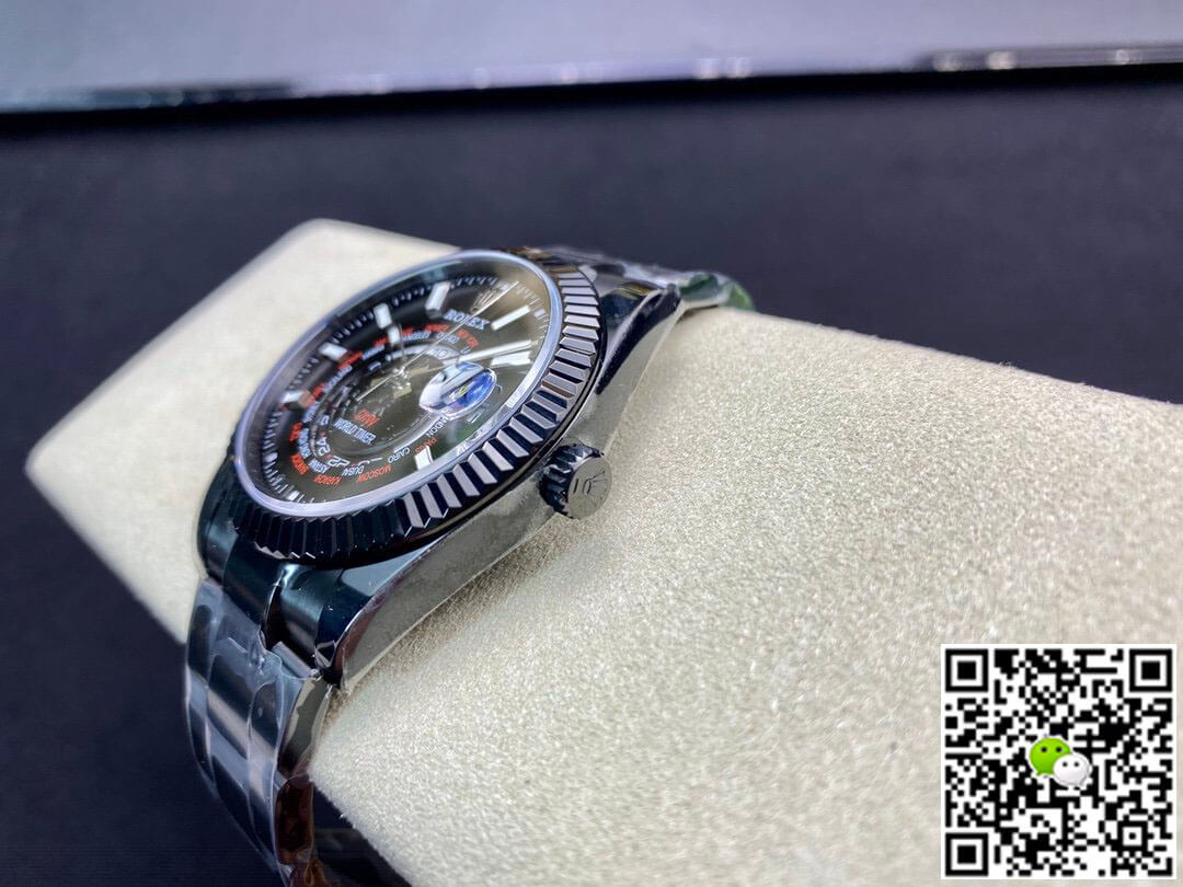 Replica R01ex Sky Dweller 40MM 1:1 Best Edition WWF Factory DIW Black Dial