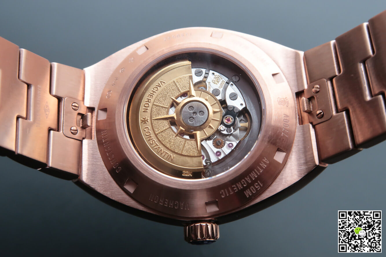 Replica Vacheron C0nstan1n Overseas 4500V 1:1 Best Edition 8F Factory Rose Gold