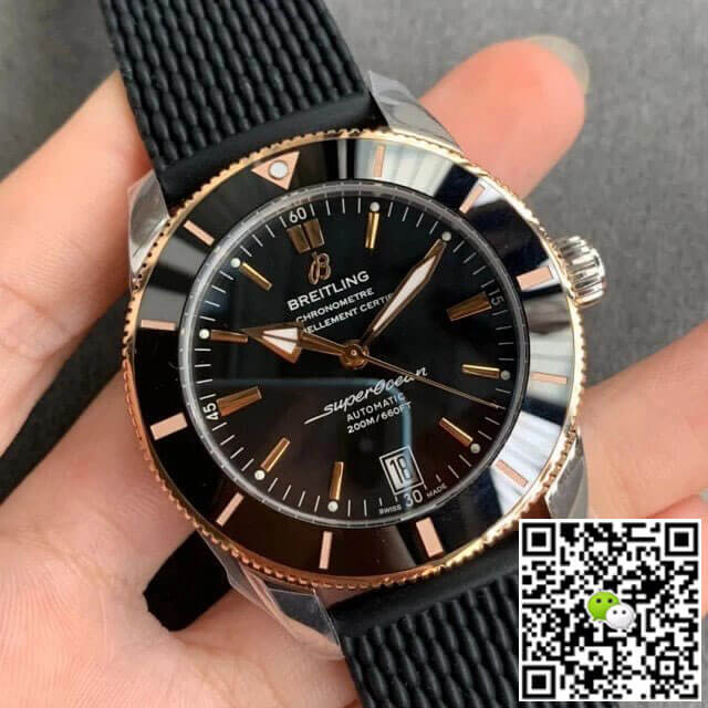 Breitling Replica S*perocean Heritage UB2010121B1S1 1:1 Best Edition GF Factory Rose Gold