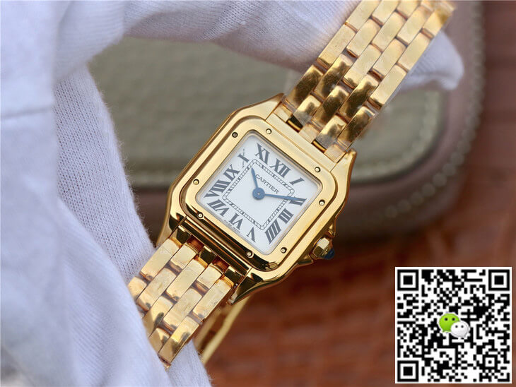 Replica Panthere De Ca*t1er WGPN0008 1:1 Best Edition 8848 Factory Yellow Gold